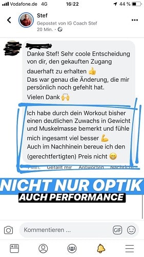 Hybrid Fitness Programm Coach Stef